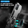 Armor Car Magnetic con estuche protector de soporte de anillo para Oppo Realme 9i 6.6 '' Cubierta a prueba de choque Realmy 9 I I9 Realmi9i Fundas