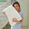 PurenLatex Thailand Pure Natural Latex Pillow Concave Anti-Stiff Orthopedic Pillows Cervical Vertebrae Health Care Bed Sleeping