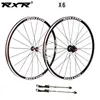 RXR Road Bike Wheel X6 700C Räder 7-11 Geschwindigkeit 4 Lager gegen Bremsklammern Aluminium-Legierung Vorder-/Rückfahrradrad