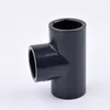 1pcs I.D 20 25 32 40 50 63mm PVC Equal Tee Connector Aquarium Fish Tank Tube DIY Tools Garden Water Connectors UPVC Pipe Joints