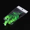 100pcs / lot 11 taille OPP Auto-adhésif Sac autocollant Carte Sac d'emballage épais sac en plastique Ziplock Sac Couleur Impression