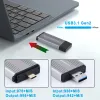 Obudowa NVME SSD Przypadek M.2 do USB 3.1 Gen 2 10 Gbps Zakład Aluminium M2 Typ A + Type C Zewnętrzny SSD dla M/M + B Key 2230 2230 2242