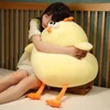 Giant Round Soft Chicken Plush Pillow Fluffy Lazy Sofa Living Room Decor Nice Plush Toy for Kids Birthday Surprise Gift