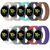 Bande de boucle solo en silicone 18 mm 20 mm 22 mm pour la montre Samsung Galaxy 3 46 mm 42 mm actif 2 40 mm 44 mm Gear S3 Bracelet