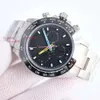 Black Movement Chronograph Grey Watch Round Men's Automatic Superclone Business Designers 40*12.3mm mode 7750 AAAA 283 MONTREDELUXE