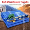Épaissir 450gsm Blue Tamis de camions lourds CANOPY