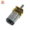 DC 3V/6V/12V GA12-N20 Mini Mikro Metal Dişli Motor Şanzıman Tekerlek Düşük Hız Motoru 15/30/50/60/100/200/1000rpm RC Araç Robot Oyuncakları