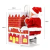 Sled Toy Santa Claus Doll Universal Toy Home Xmas With Music Christmas Children Electric Decor Gifts Kids Christmas Doll