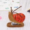 Stapler Alltu Creative Office Stapler Stapler Cartoon Animal Wooden Dzieci Uczniowie Użyj Mini Stapler do pokrycia poczty pocztowej