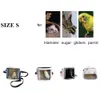 Sac de porte-animaux portables petits animaux nid chaud pour minuscules oiseaux hamsters Guinée Pigs Lézards Travel Bird Cage Parrot Backpack