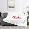 Coperte Kia Car Creative Design comodo Flanella calda Flanella coperta FPV Company Automotive