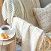 Nordic Simple Solid Sofa Decke Büro Nickerchen bequeme Bettdecke weich