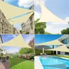 Waterproof Shade Sail Rectangle Triangular Shade Sail Garden Terrace Canopy Swimming Gazibo Tent Waterproof awning patio carport