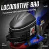 Motorrad -Schwanzbeutel Heckbeutel Rückpackung Beutel Backseat Rucksack Crossbody Bag Kit Gepäckbeutel Sattelbeutel Tankbeutel