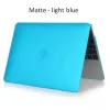 Fall Laptop Matte Sleeve Case för MacBook 13 Inch A2337 A2338 2020 M1 Chip Air Pro Retina 12 13 14 15 16 2442 A2485 2021 A2289 A1932