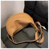 Sacs de taille Femme sac à main femelle Pu En cuir Pu Travel Sac à épaules à épaule Tendance de mode