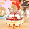 20% rabatt-25 st/50 st Clear Plastic Mousse Cake Ball Macarons Packing Ball Wedding Cupcake Box Baby Shower Birthday Party Decor