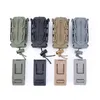 9mm Tactical Magazine Pouch Military Molle Pistol Mag Holder With Belt Clip Soft Shell Hunting Rifle Fastmag Pouches