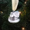 Ornamento de Memorial Pingente de Bell Christmas para a perda do ente querido One Inspire Angel Bell Bell Heartfelt Gift Gift Holding Decor Decor