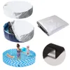 Newest Pool Cover Round Solar Swimming Pool Tub Cover 82CM/122CM/162CM Outdoor Bubble Blanket Accessories