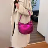 Cross Body Totes 2023 New Womens Sichuan Style Handbag Street Soft Leather Shoulder Bag Crossbody Woven H240410