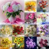 5d DIY Diamond Painting Flowers Peony Cross Stitch Kit Full Drill Square Brodery Mosaic Art Picture of Ringestones Decor Gift