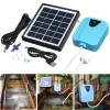 Ultra-quiet Solar Powered Oxygenator Water Oxygen Pump Pond Aerator Aquarium Air Pump for Plant Fish Tank Home Garden Pond Aerat