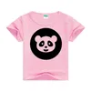 T-shirts New 2019 Kids T Shirt Cartoon Funny Panda T-shirts Summer Costume Baby Boys Girls Clothing Children T Shirts Childrens Wear 240410