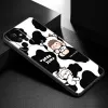 Milk Cow Skin Print Téléphone pour Samsung Galaxy A21 A30 A50 A52 S A13 A22 A32 4G A33 A53 A73 5G A12 A23 A31 A51 A70 A71 A72