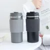 Garrafas de água Viajar carro Isolado Bottle Creative Portable Moda 450ml simples Ins vento Coloque homens e mulheres caneca térmica por atacado