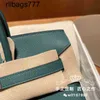 Leather Bk Designer Bags Director Hand Sewed Platinum Bag Togo Cowhide Handbag Bk25 Peacock Green Z6 Gold Silver Buckle