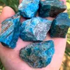 50g/zak Natuurlijk kristalblauw Apatiet Ruwe steen RAW Gemstone Mineral Specimen Onregelmatige Crystal Reiki Healing Stone