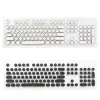 Toetsenboards 104/87 toetsen retro ronde keycaps dubbele shot diy typewriter keycap voor mechanische toetsenbordcirkel voor de sleutel van het achtergrond voor sleuteldop