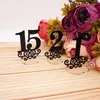 Number 1-10/1-20 Table Numbers with Round Holder Base For Restaurant Wedding Bridal Shower Party Decoration