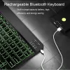 Keyboards Mini Bluetooth Keyboard Wireless Tablet Rechargeable For Tablet ipad Cell Phone Laptop