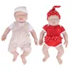 IVITA WG1558 38CM 2KG 100% Full Full Silicone Reborn Baby Doll Dolls Soft Lifekeke Baby avec des vêtements pour enfants Gift de Noël