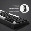 Accessori 189 Chiave WOB Black White XVX Profilo keyCaps PBT Capiterie tasti doubleShot personalizzata per switch di ciliegia MX tastiera di gioco meccanica