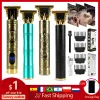 Trimmers Electric Hair Clipper Man Lcd 0 mm golarka TRIMMER DLA MĘŻCZYZNY Profesjonalne brodę