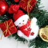 Dekorativa blommor 40 cm jultomten snögubbe kransar jul krans konstgjorda grenar girlands träd
