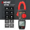 ANENG ST182 PRO Digital Clamp Meter AC Current Multimeter DC/AC POLTAGE AMMETER spänningar Testare AMP HZ Capacitance NCV OHM Test