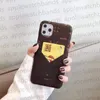 Ретро телефон Дизайнер корпуса iPhone для iPhone 15 Pro Max Case Apple iPhone 14 Pro 13 12 Pro Max 11 XR XS XS Max 15 Plus держатель карты монограммы монограмма монограмма монограмма монограмма монограмма монограмма