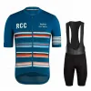 Raphaing RCC Jersey de manga curta definida para homens, terno, equipe de Paul Smith, uniforme de bicicleta de estrada, roupas de treinamento de verão, roupas de ciclismo