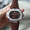 Classic Man Watch Automatic Movement Watch for Man Wrist Watch Watch Mechanical Watchs en acier inoxydable 002297X