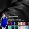 100% Silk Charmeuse Satin di 114 cm Larghezza 16Momme Mulberry Sale Sale per metro Fornitore di seta in Cina