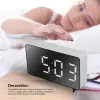 LED Digital Clock USB Tabletop Time Date Temperature Display Alarm Electronic Decorations Clocks For Home Office