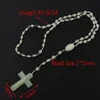 12 pezzi Rosari multicolore in fabbrica bassa in perle di rosario di plastica scura per perle di padella luminosa cattolicesimo preghiera gioiello religioso226j26j