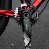 Bolany Cykel CrankSet 104BCD 34T Ultralight 170mm cykelkorgens fyrkantiga kedjehjul Aluminiumlegering med bottenfästet Mountain Crank