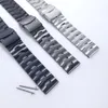 Titanium Watch Band för Samsung Huawei Amazfit Garmin Honor Polar Metal Strap Armband WIST WACKBANDS 22mm Correa Accessories