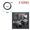 ZRDR Aquarium rubber O-ring, CO2 cylinder generator, bubble counter, solenoid valve, regulator fish tank CO2 accessories