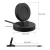 Dock USB Fast Charging Cable Base Adapter Desktop Stand Holder för Huawei-Watch-GT/GT2 GT2/Honor Watch Smartwat